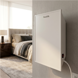 Radiador Panel Cerámico de Bajo Consumo Qualiti Caro Inverno RC-CI10PP 1000W Piso y Pared